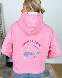 Herzlein® Sweatjacke "Summer Love" in Rosa