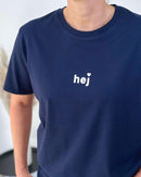 Herzlein® T-Shirt Essentials - "HEJ 🤍" in Navy