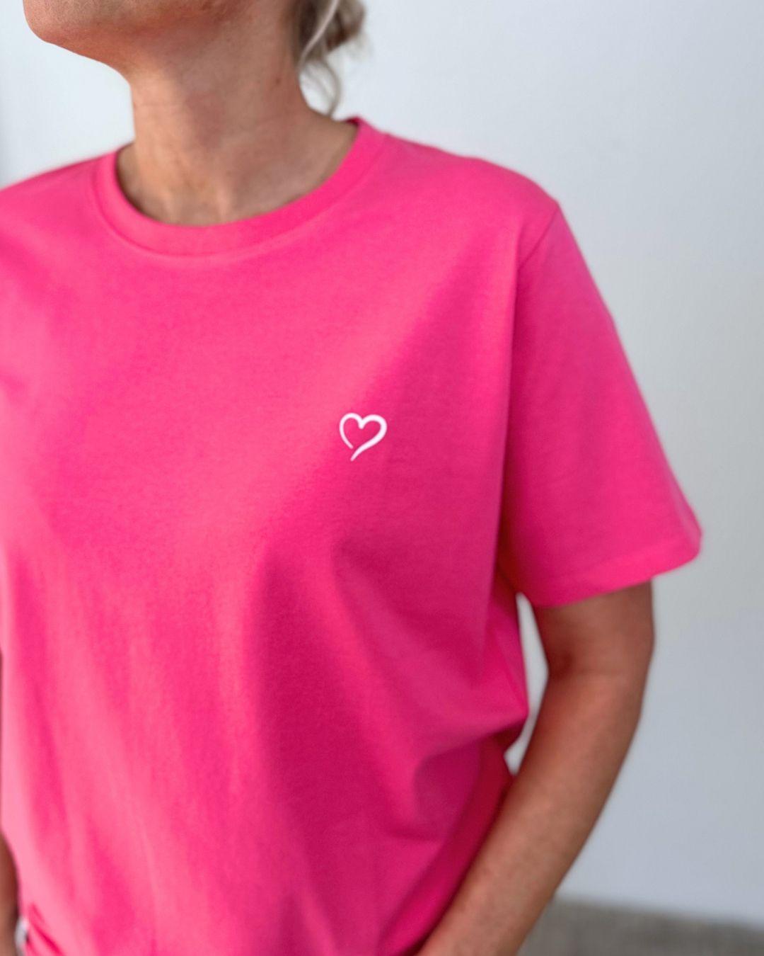 Herzlein® T-Shirt Essentials - "Herzchen" in Pink