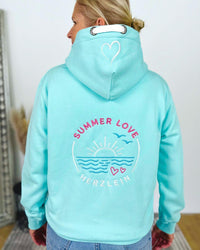 Herzlein® Sweatjacke "Summer Love" in Mint