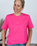 Herzlein® T-Shirt Essentials - "SMILE" in Pink