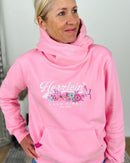 Herzlein® Hoodie "Vintage" in Rosa