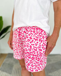 Herzlein® Musselin Shorts in Leo Pink