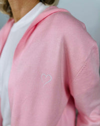 Herzlein® Cardigan in Rosa