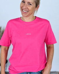 Herzlein® T-Shirt Essentials - "LOVE" in Pink