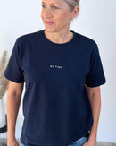 Herzlein® T-Shirt Essentials - "ME TIME" in Navy