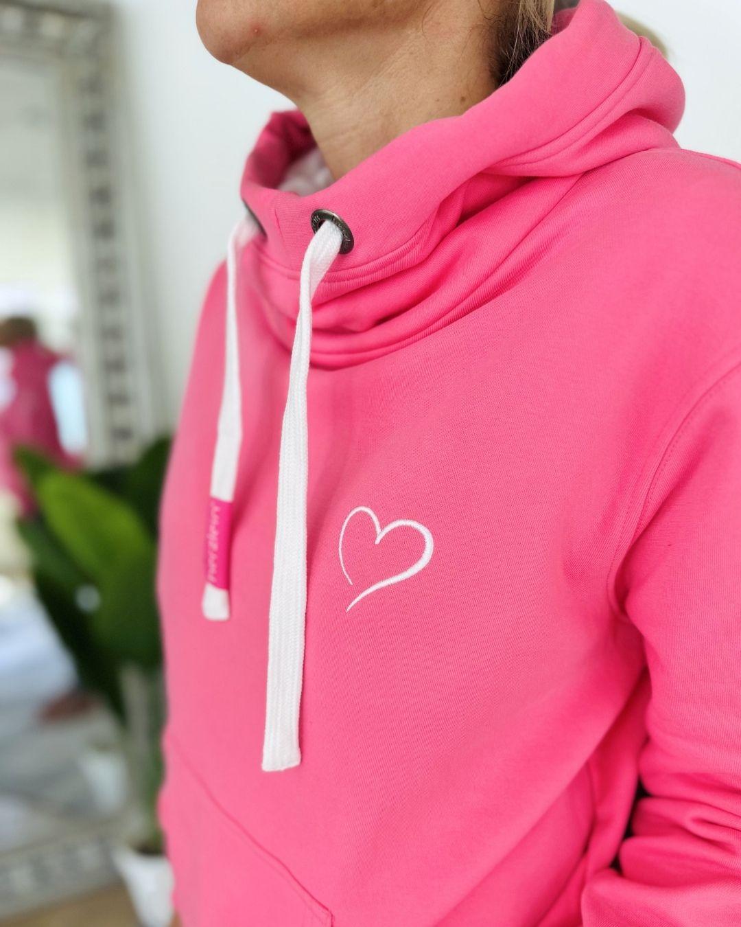 Herzlein® Hoodie "Alpenliebe" in Pink