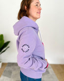 Herzlein® Sweatjacke "Herzchen" in Lavendel