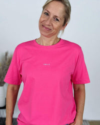 Herzlein® T-Shirt Essentials - "SMILE" in Pink