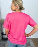 Herzlein® T-Shirt Essentials - "WUNDERBAR" in Pink
