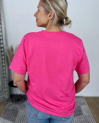 Herzlein® T-Shirt Essentials - "NICE" in Pink
