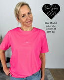 Herzlein® T-Shirt Essentials - "NICE" in Pink