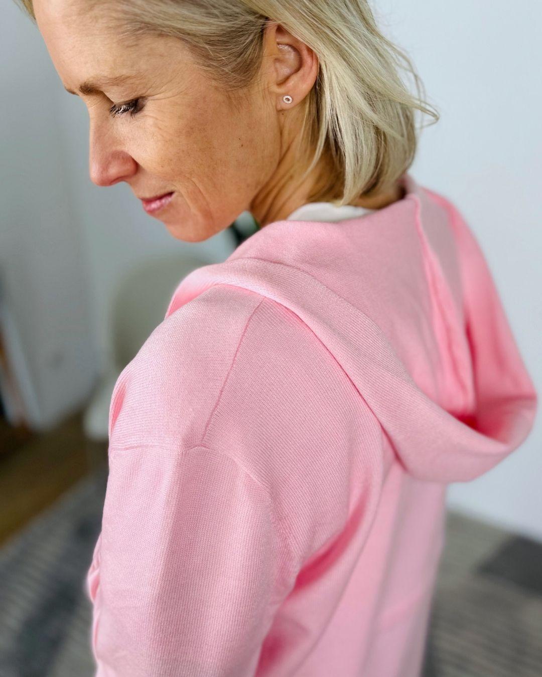 Herzlein® Cardigan in Rosa