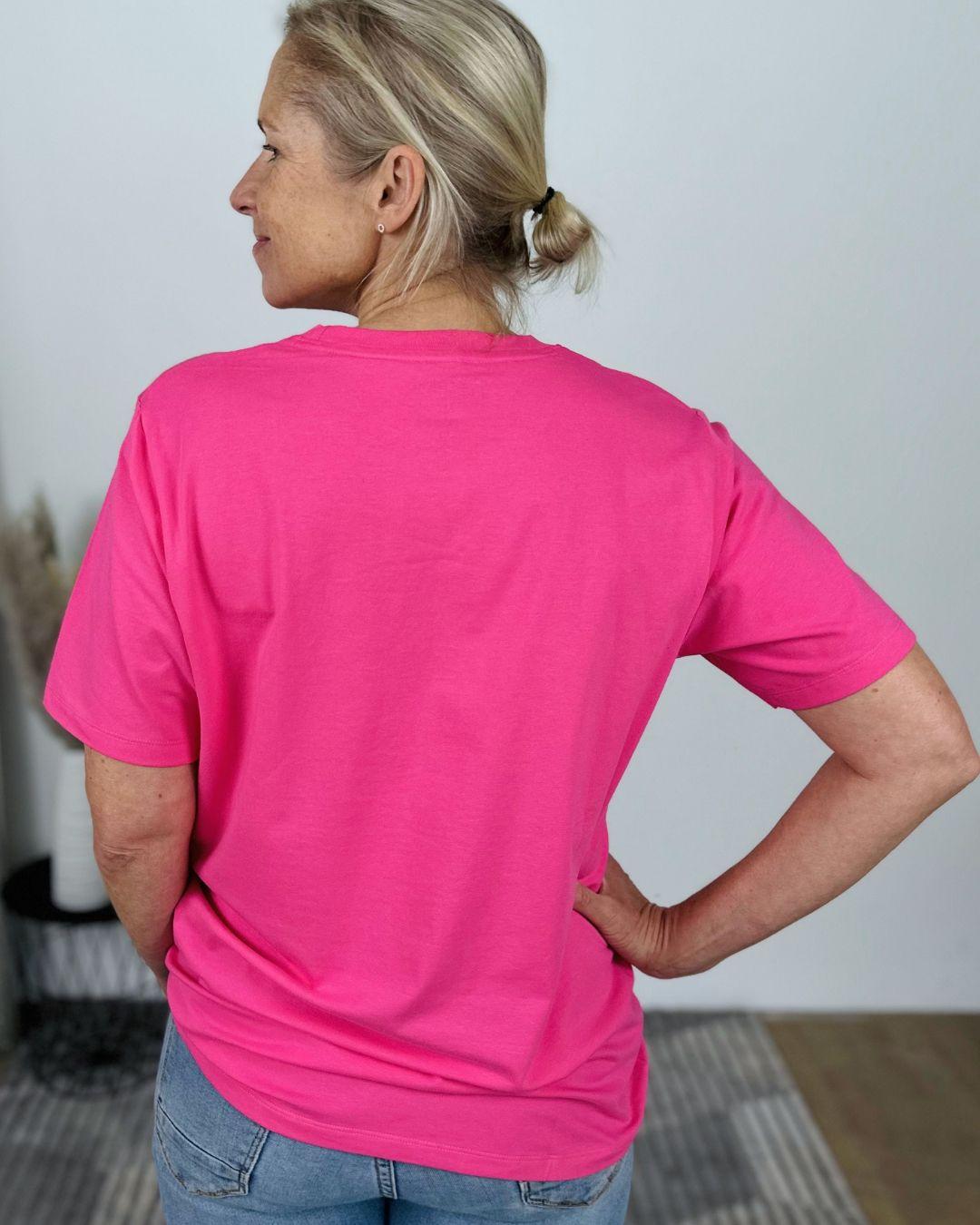 Herzlein® T-Shirt Essentials - "HAPPY" in Pink