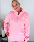 Herzlein® Sweatshirt mit Reißverschluss in Rosa