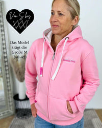 Herzlein® Sweatjacke "Summer Love" in Rosa