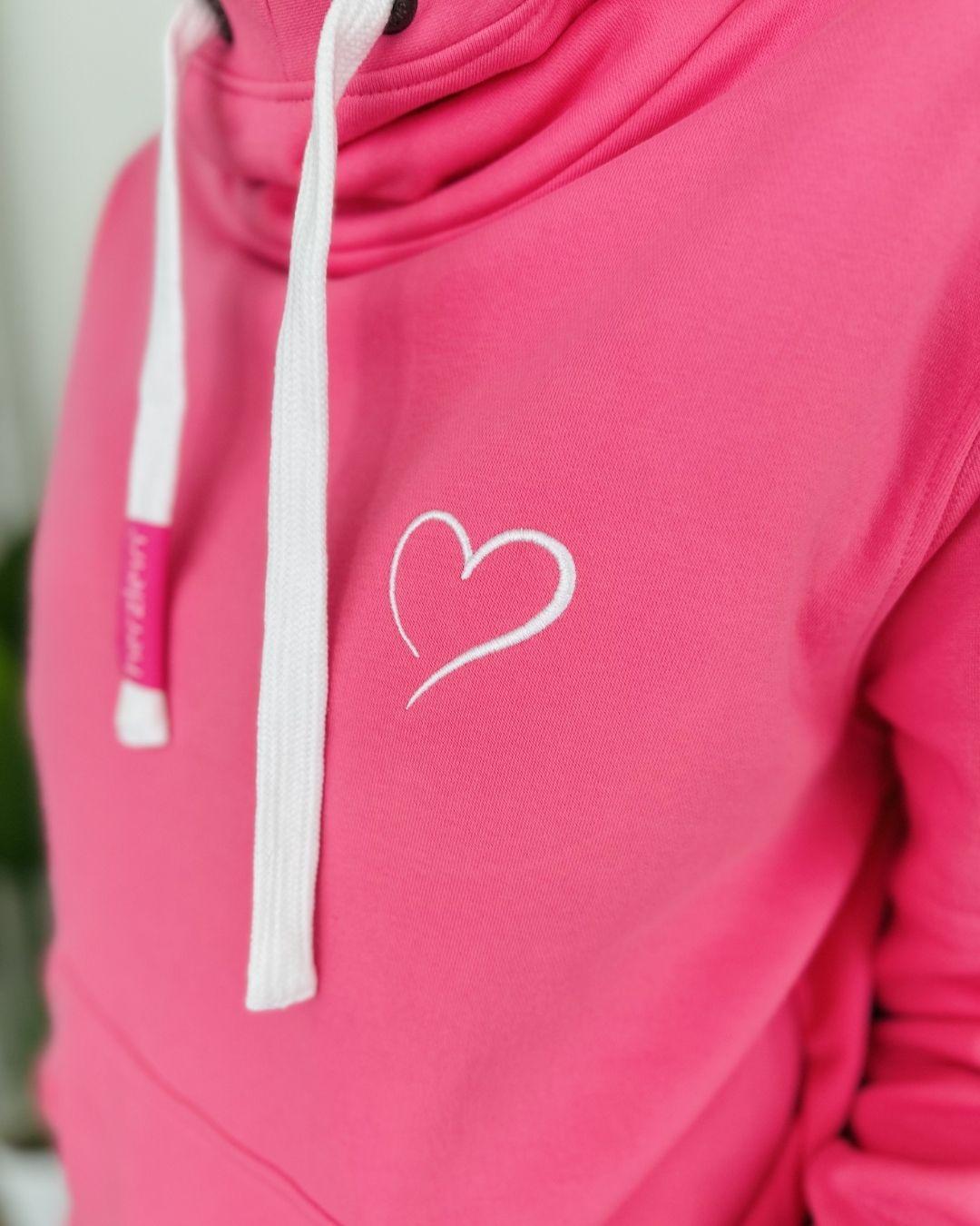 Herzlein® Hoodie "Alpenliebe" in Pink
