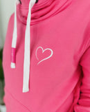 Herzlein® Hoodie "Alpenliebe" in Pink