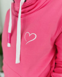 Herzlein® Hoodie "Alpenliebe" in Pink
