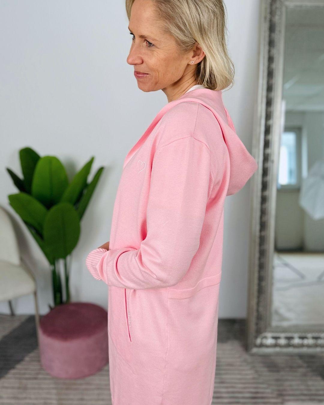 Herzlein® Cardigan in Rosa
