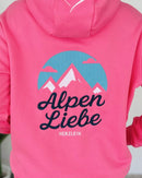 Herzlein® Hoodie "Alpenliebe" in Pink