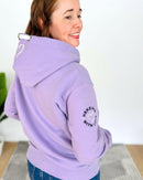 Herzlein® Sweatjacke "Herzchen" in Lavendel
