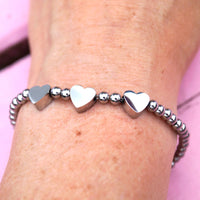 Herz Box – Musselin Geschenkbox in Moosgrün & Beere (Limited Edition)