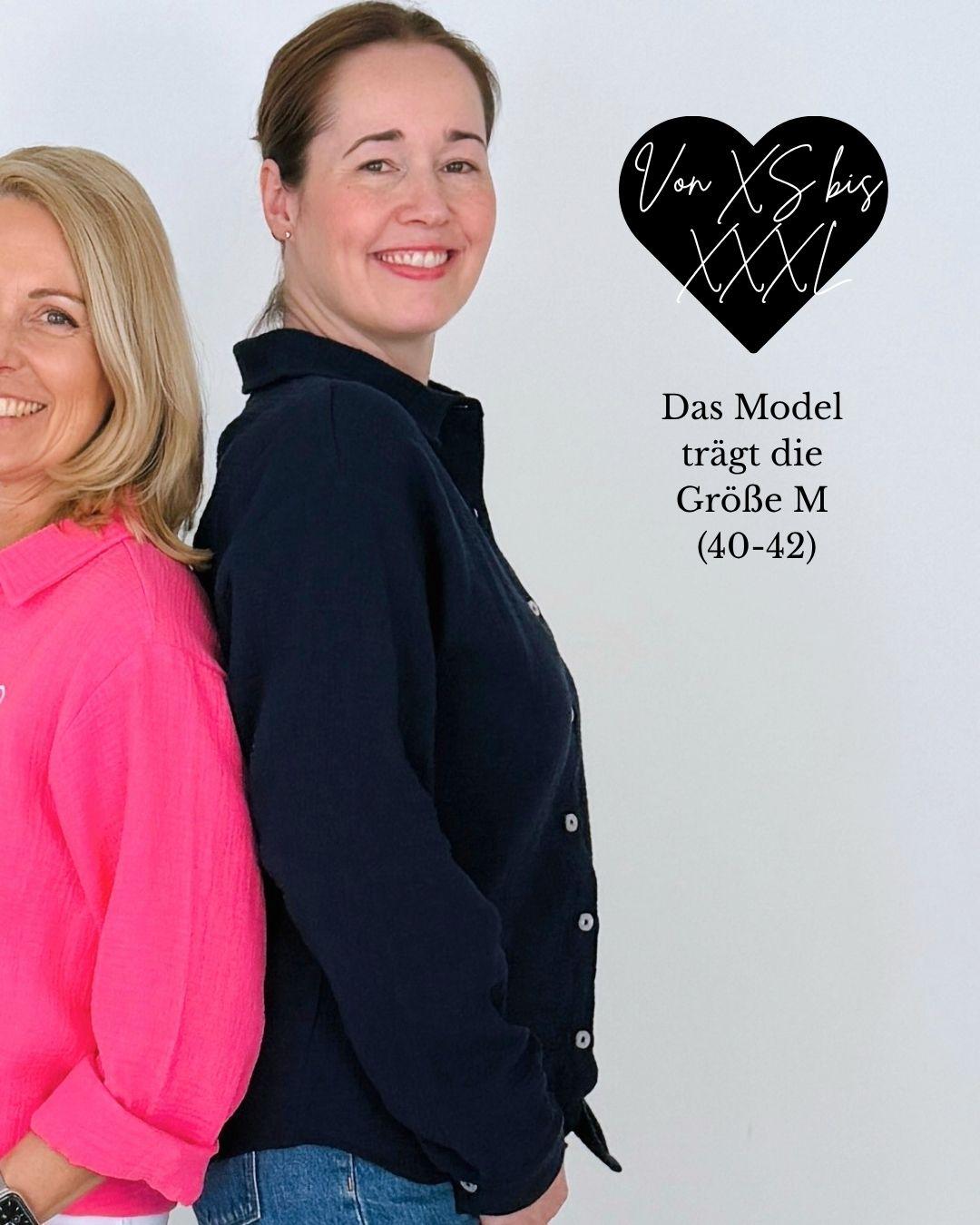 Blusen Doppleset Navy & Pink - 2 für 80€ statt 98€