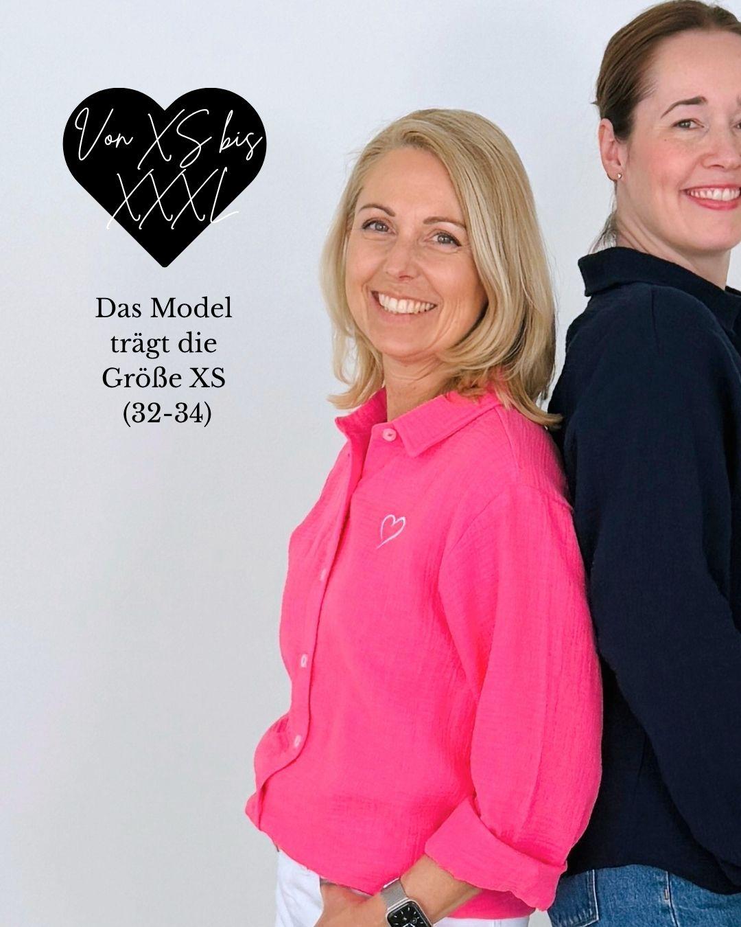 Blusen Doppleset Navy & Pink - 2 für 80€ statt 98€
