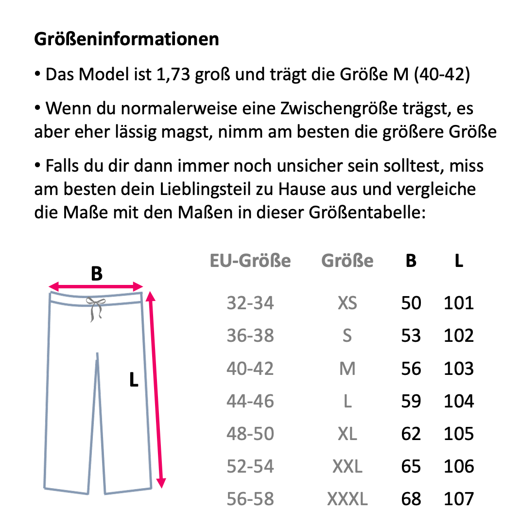 Herzlein® Musselin Hose in Rosa