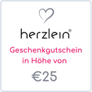 Herzlein® Geschenkgutschein i.H.v. €25