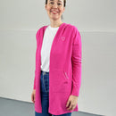 Herzlein® Cardigan in Hot Pink