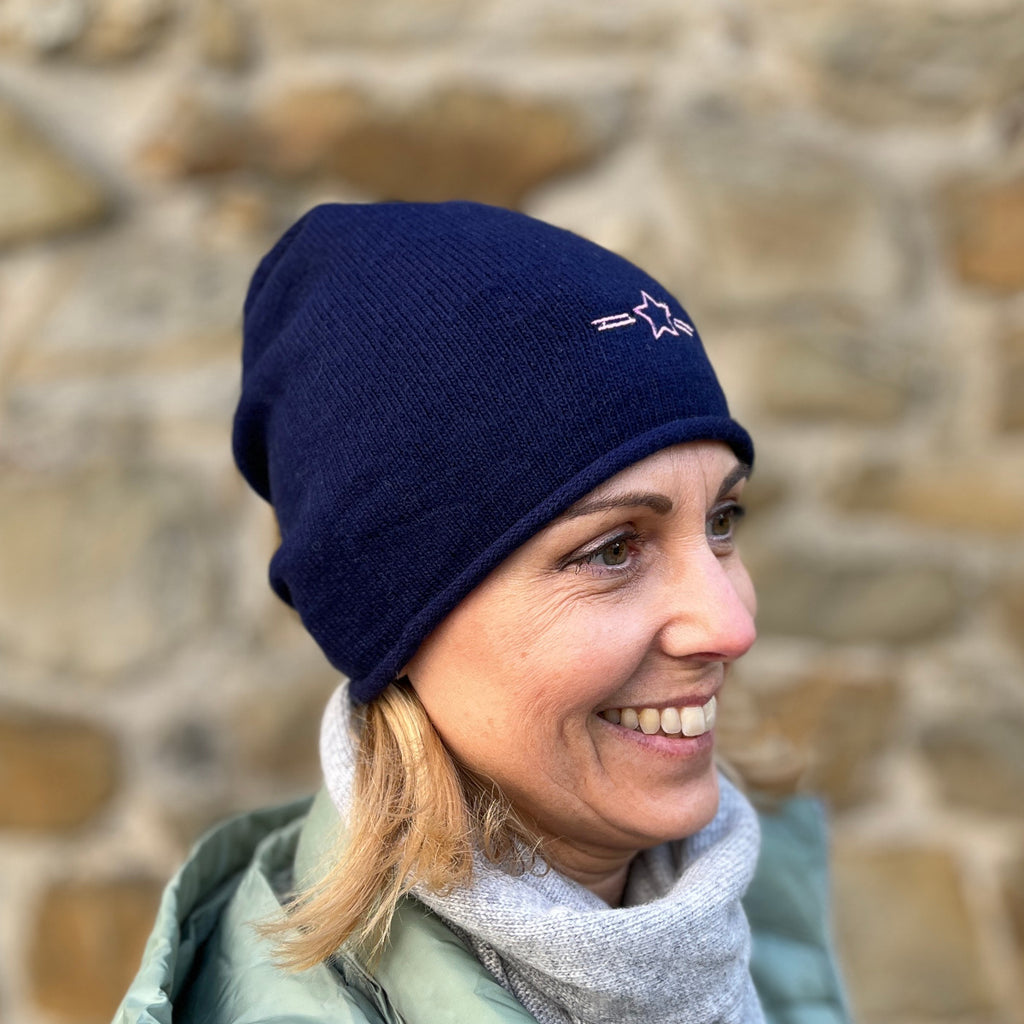 Luxus Mtzen Damen Beanie Bild