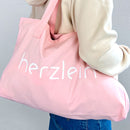 Herzlein® Shopper Tasche in Rosa