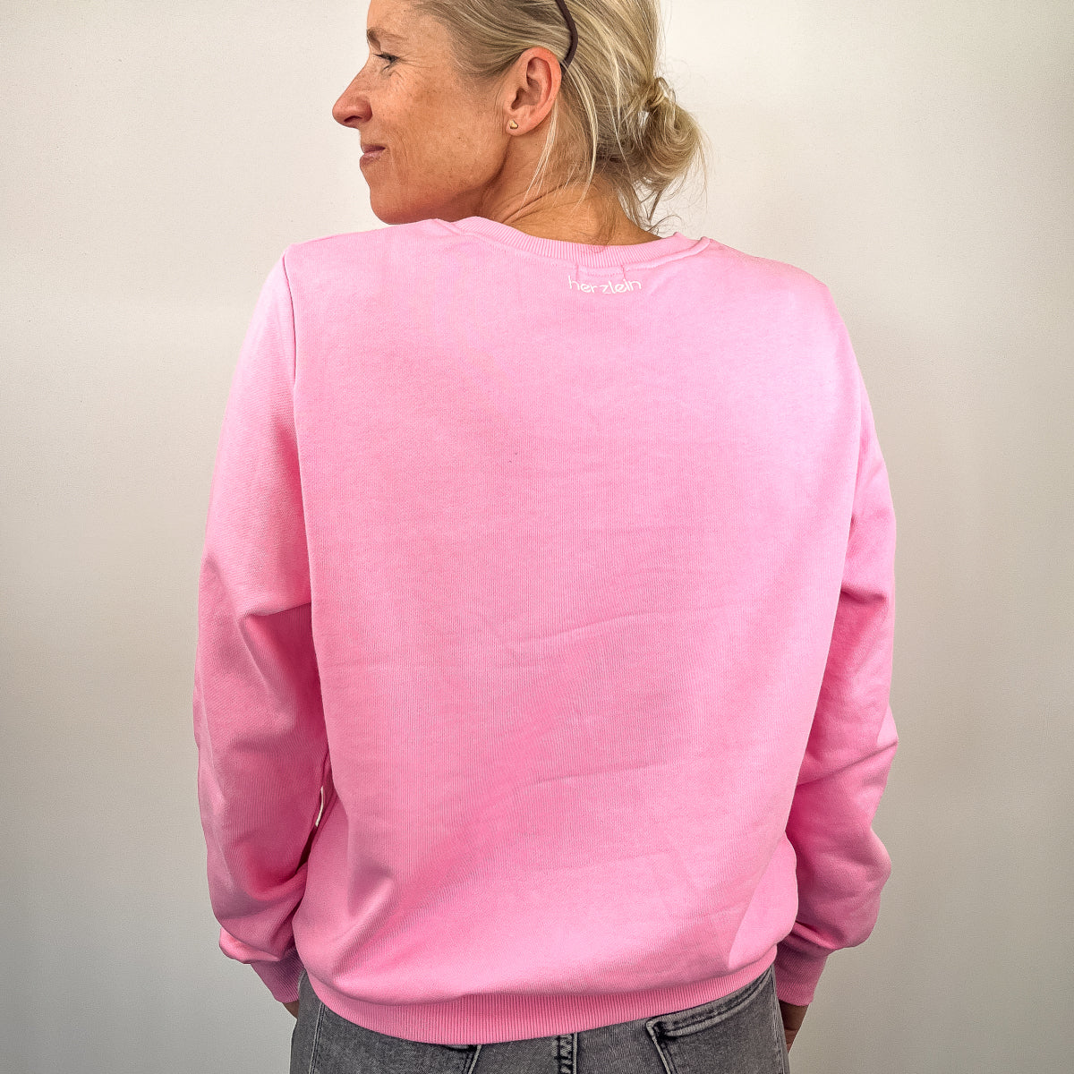 Herzlein® Sweatshirt "Strand" in Rosa