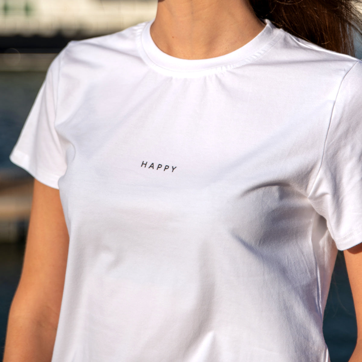 Herzlein® T-Shirt Essentials - "HAPPY"