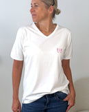 Herzlein® T-Shirt "Butterfly" in Weiß