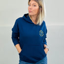 Herzlein® Basic Hoodie in Navy Blau