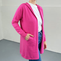 Herzlein® Cardigan in Hot Pink