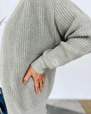 Herzlein® Cardigan Kurz in Grau