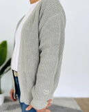 Herzlein® Cardigan Kurz in Grau
