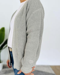 Herzlein® Cardigan Kurz in Grau