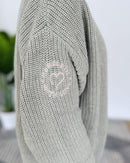 Herzlein® Cardigan Kurz in Grau