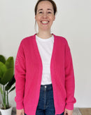 Herzlein® Cardigan Kurz in Pink