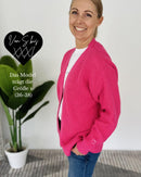 Herzlein® Cardigan Kurz in Pink