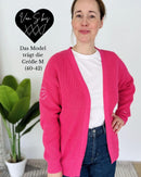 Herzlein® Cardigan Kurz in Pink