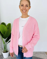 Herzlein® Cardigan Kurz in Rosa