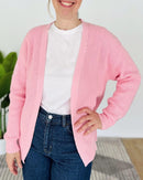 Herzlein® Cardigan Kurz in Rosa