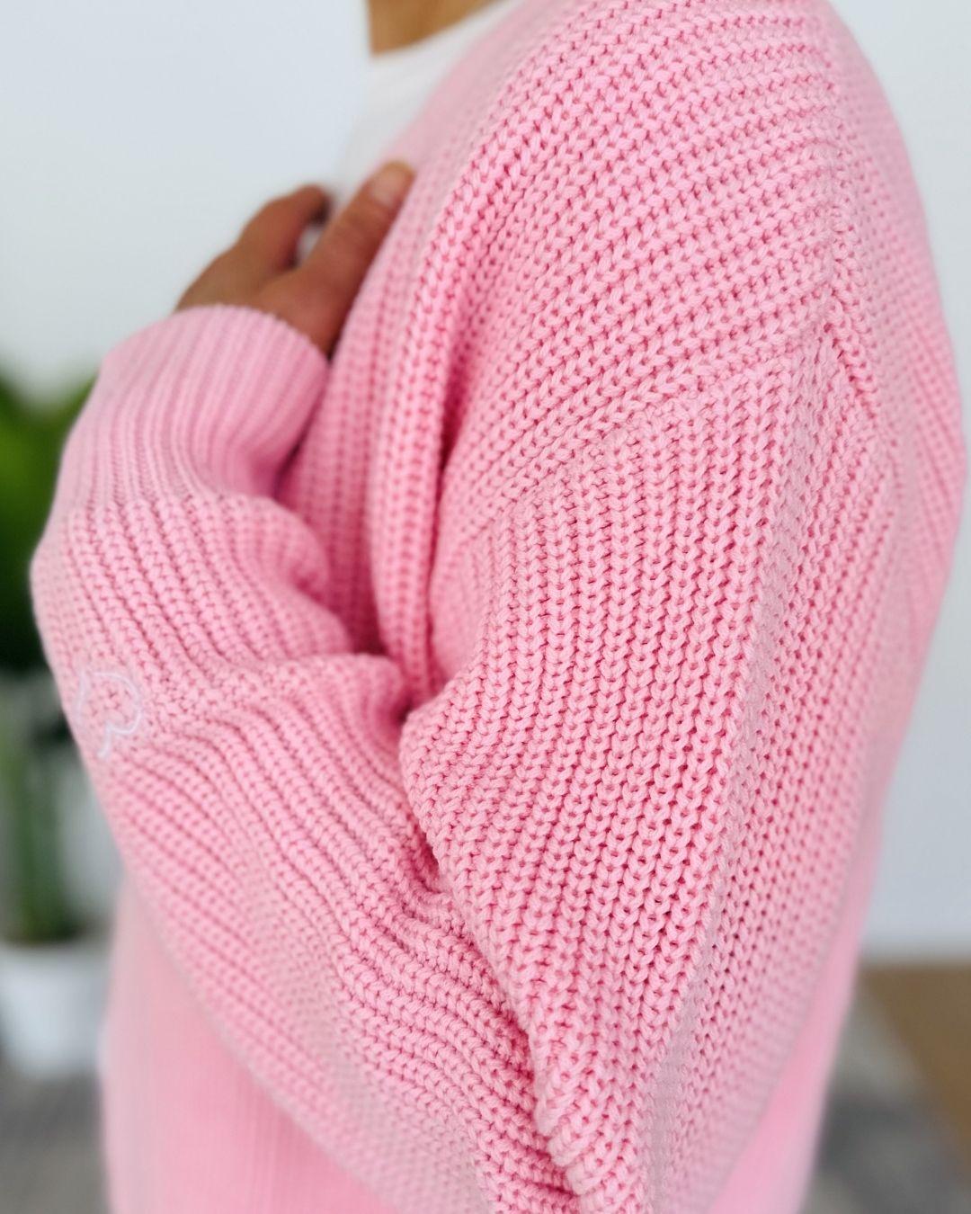 Herzlein® Cardigan Kurz in Rosa