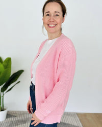 Herzlein® Cardigan Kurz in Rosa